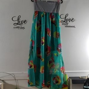 Floral Tube maxi dress - 226